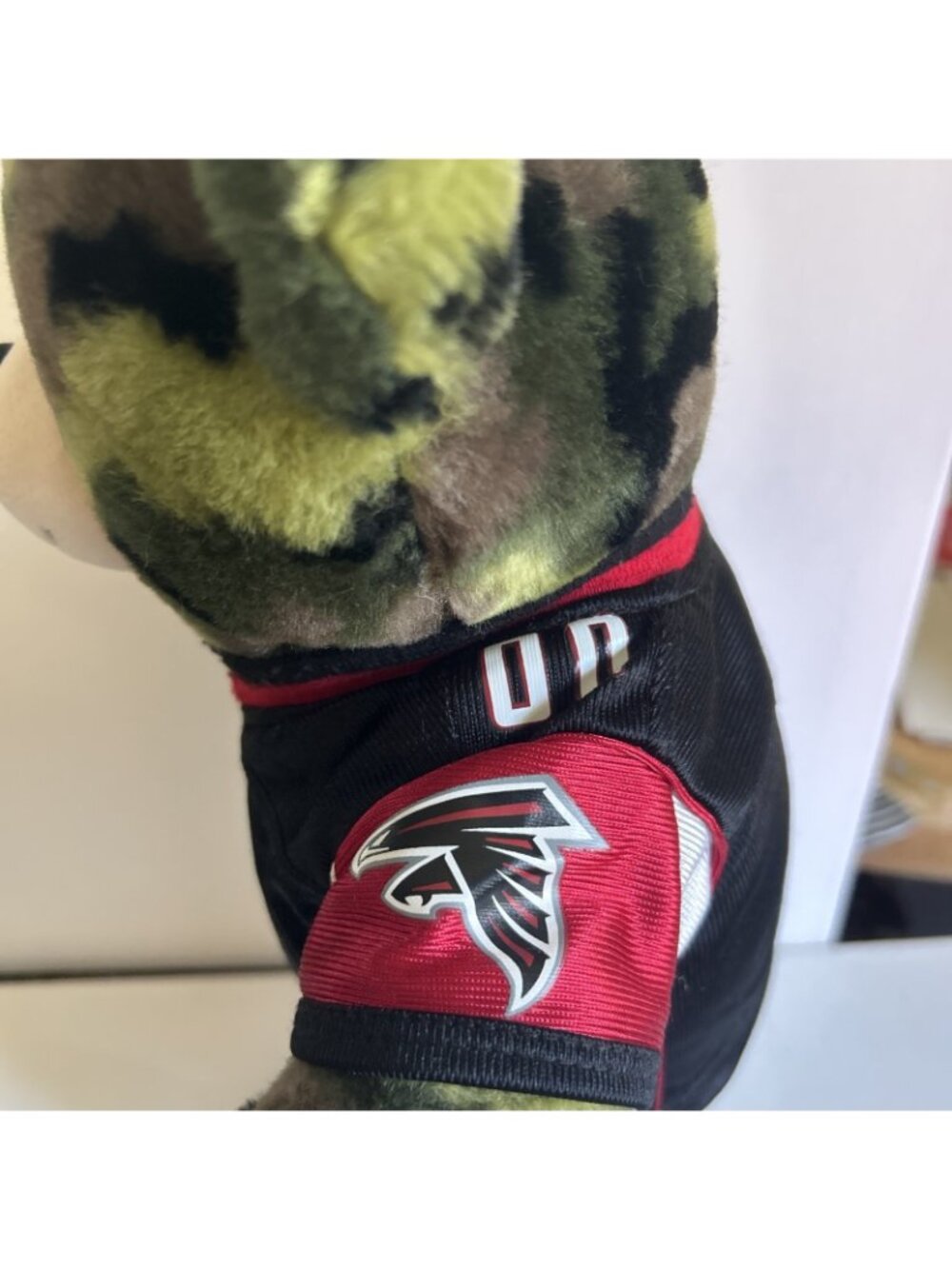 Build a Bear Camo Bear Atlanta Falcons Football Jersey Pants Cleats BAB - Picture 7 of 13